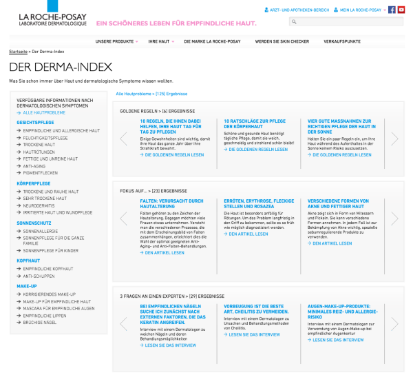 Quelle: Derma-Index, La Roche-Posay, www.larocheposay.de